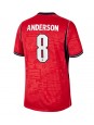 Englanti Elliot Anderson #8 Vieraspaita MM-kisat 2026 Lyhythihainen